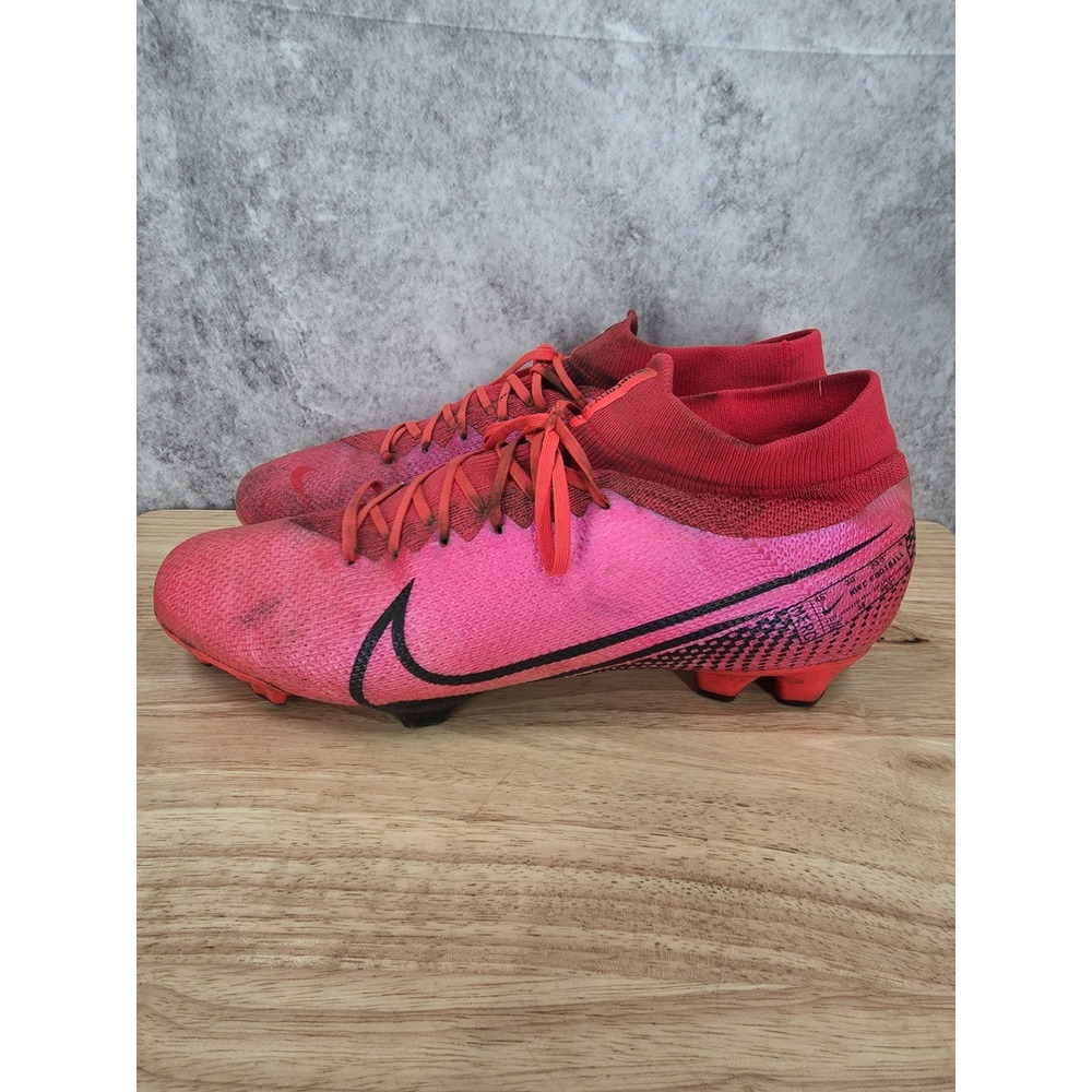 Nike Mercurial Superfly 7 Pro FG Soccer Cleats Mens 13 Laser Crimson Football - Picture 5 of 10